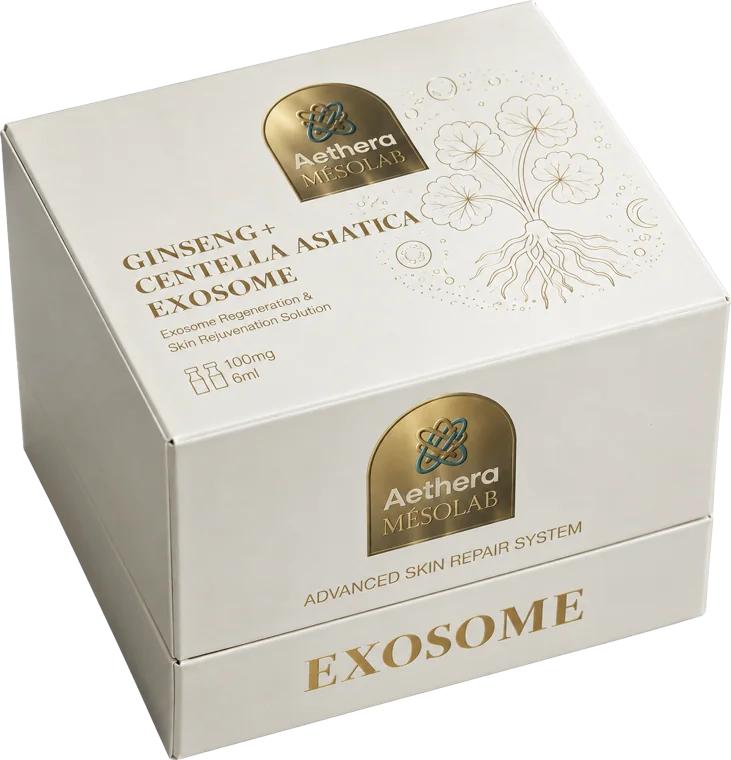Caja Aethera Mésolab Ginseng + Centella Asiática Exosome
