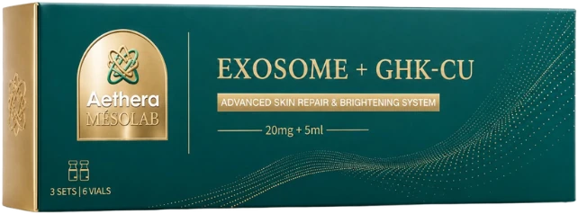 Caja Aethera Mésolab Exosome + GHK-Cu